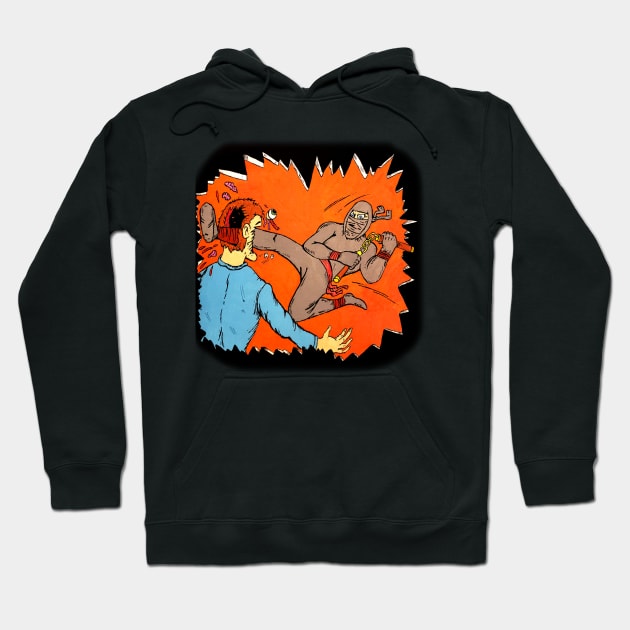 NINJA ATTACK Hoodie by Bleake